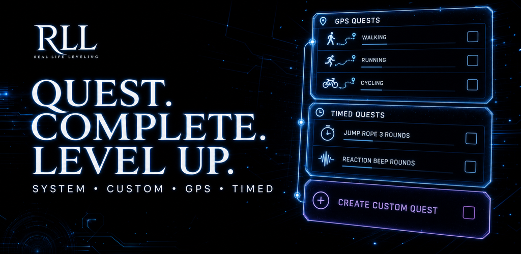 RLL GPS, timed and custom quests